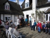 Audrey Stanforth's farewell party.